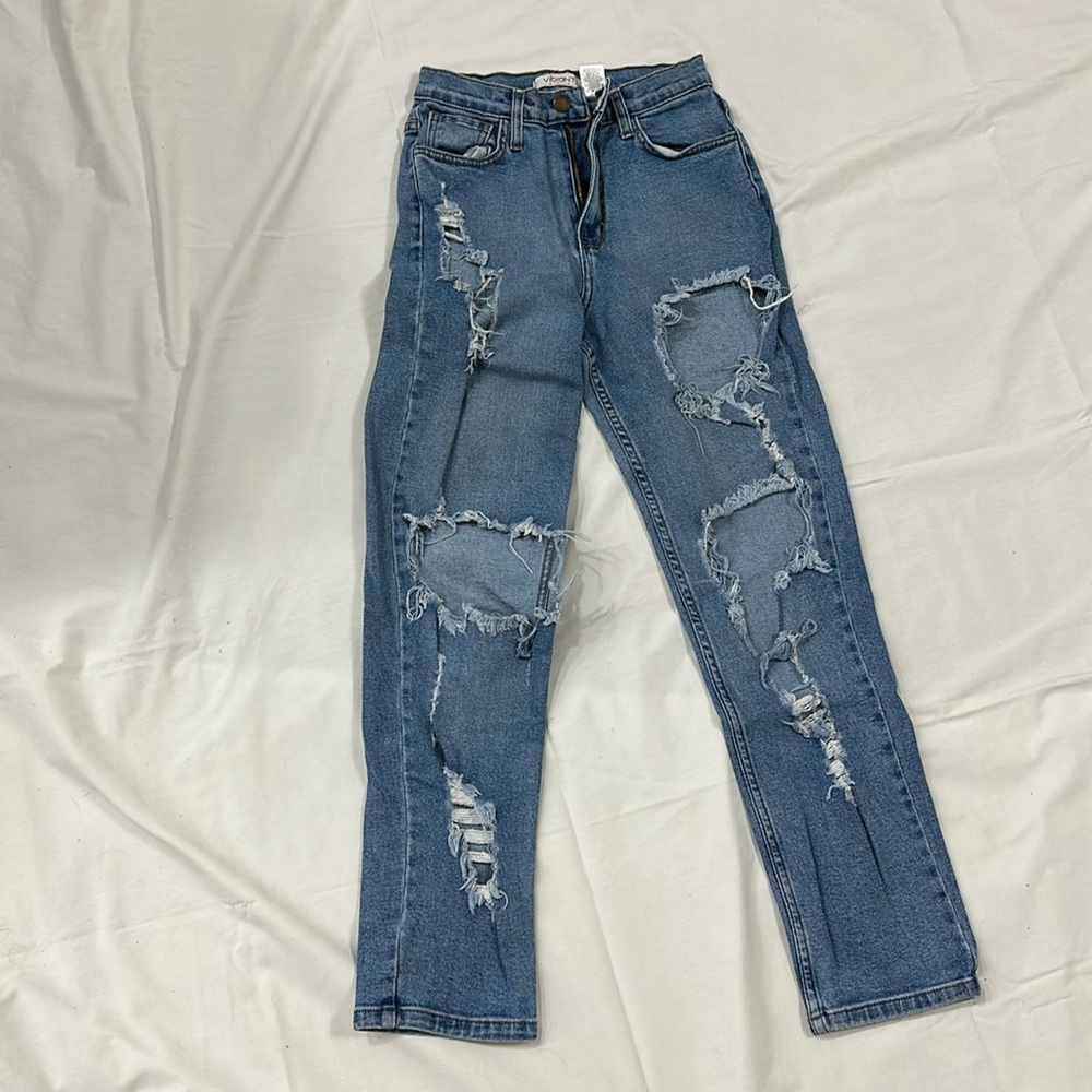 Vibrant M.I.U jeans, women size 5(W26)